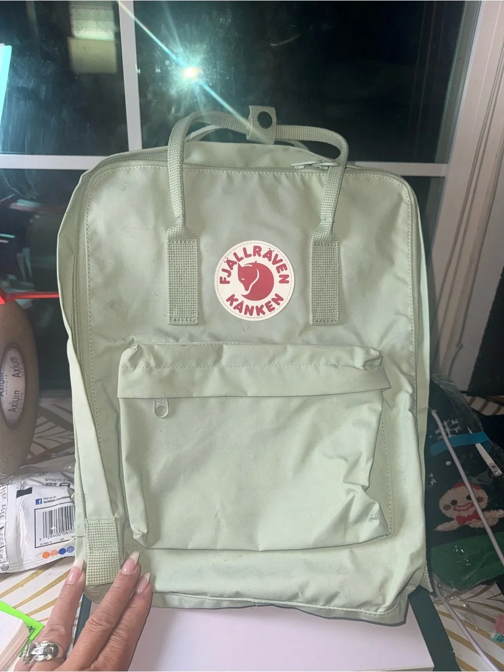 Fjallraven Kånken Backpack in Mint
